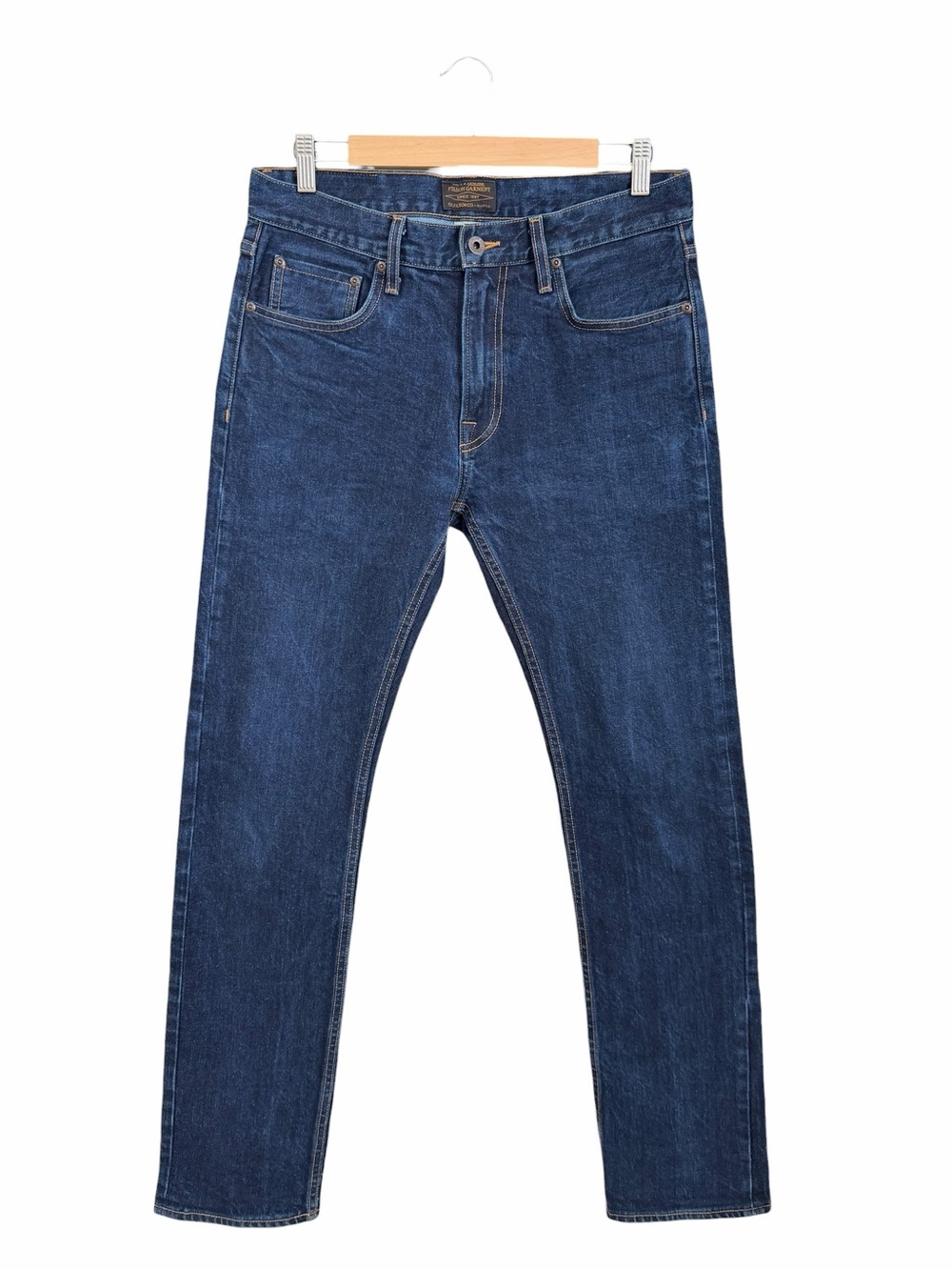FILSON Muleskinner Jeans in Indigo Size 31x33 Dark Wash Straight Slim Leg